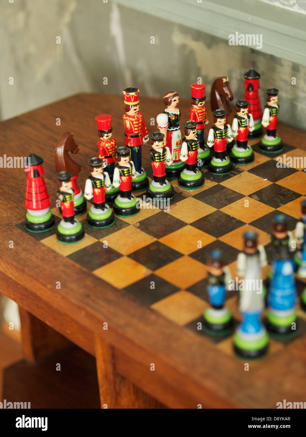 Chessboard painting hi-res stock photography and images - Alamy