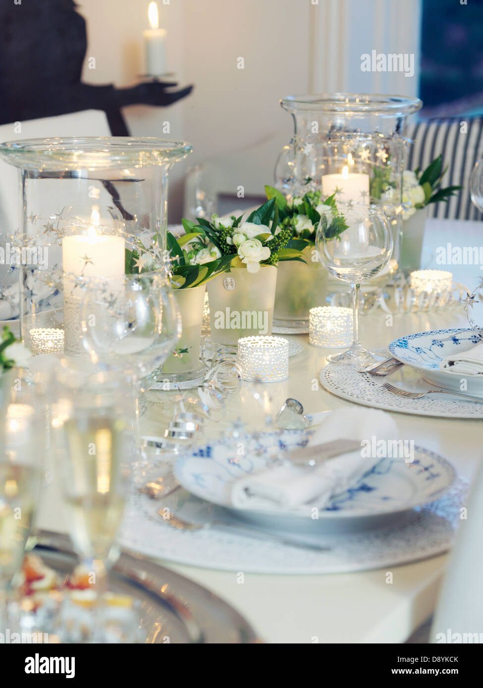 Nice Layed Table A nice laid table, Sweden Stock Photo - Alamy