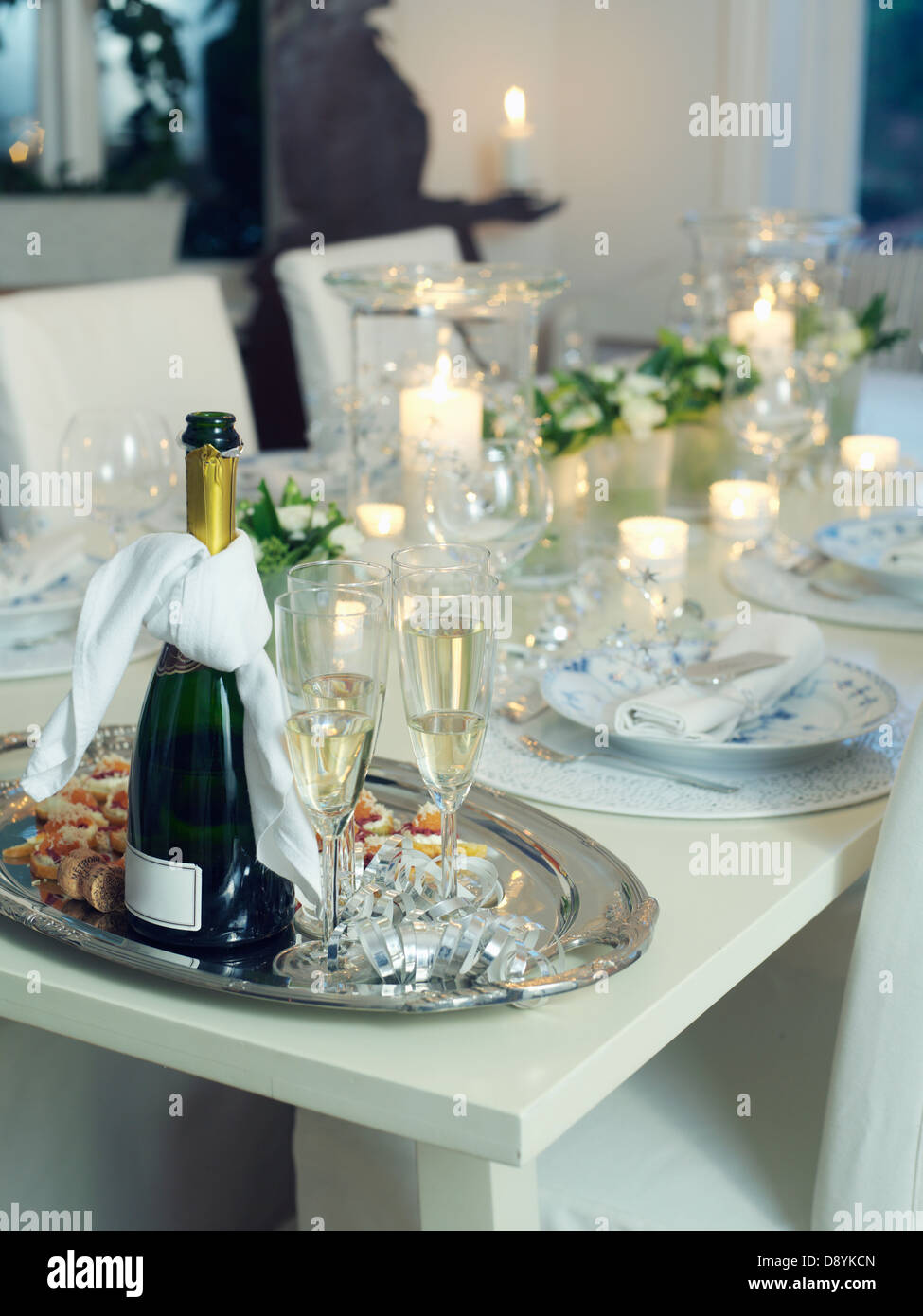 Nice Layed Table A nice laid table, Sweden Stock Photo - Alamy