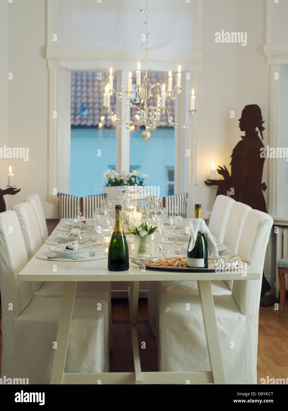 Nice Layed Table A nice laid table, Sweden Stock Photo - Alamy