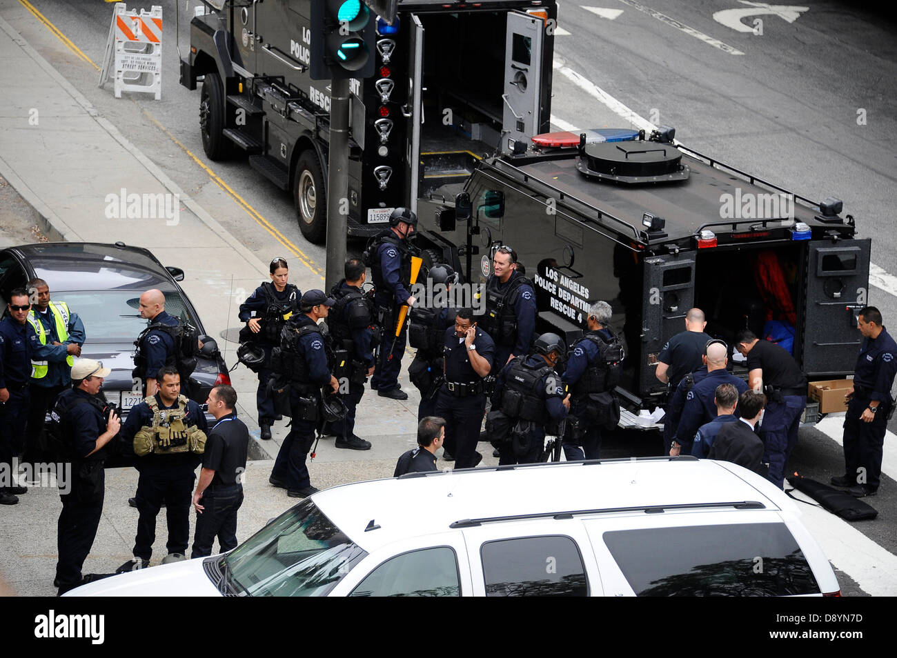 Los Angeles, California, USA. 6th June 2013. The Los Angeles Police ...