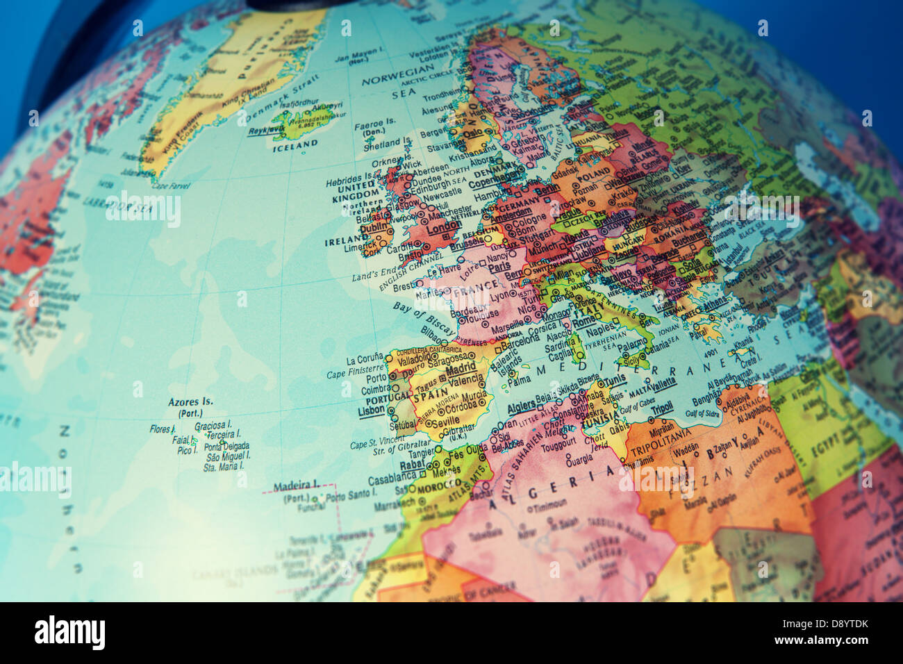 Globe Europe High Resolution Stock Photography and Images - Alamy