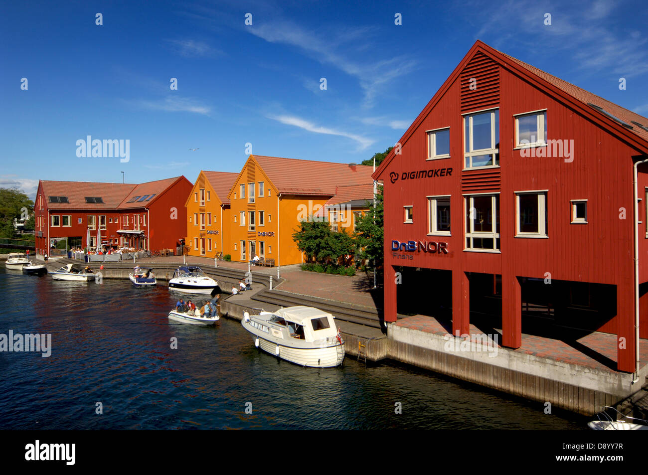 The Waterfront at Fiskebrygga in Kristiansand, Norway Stock Photo - Alamy