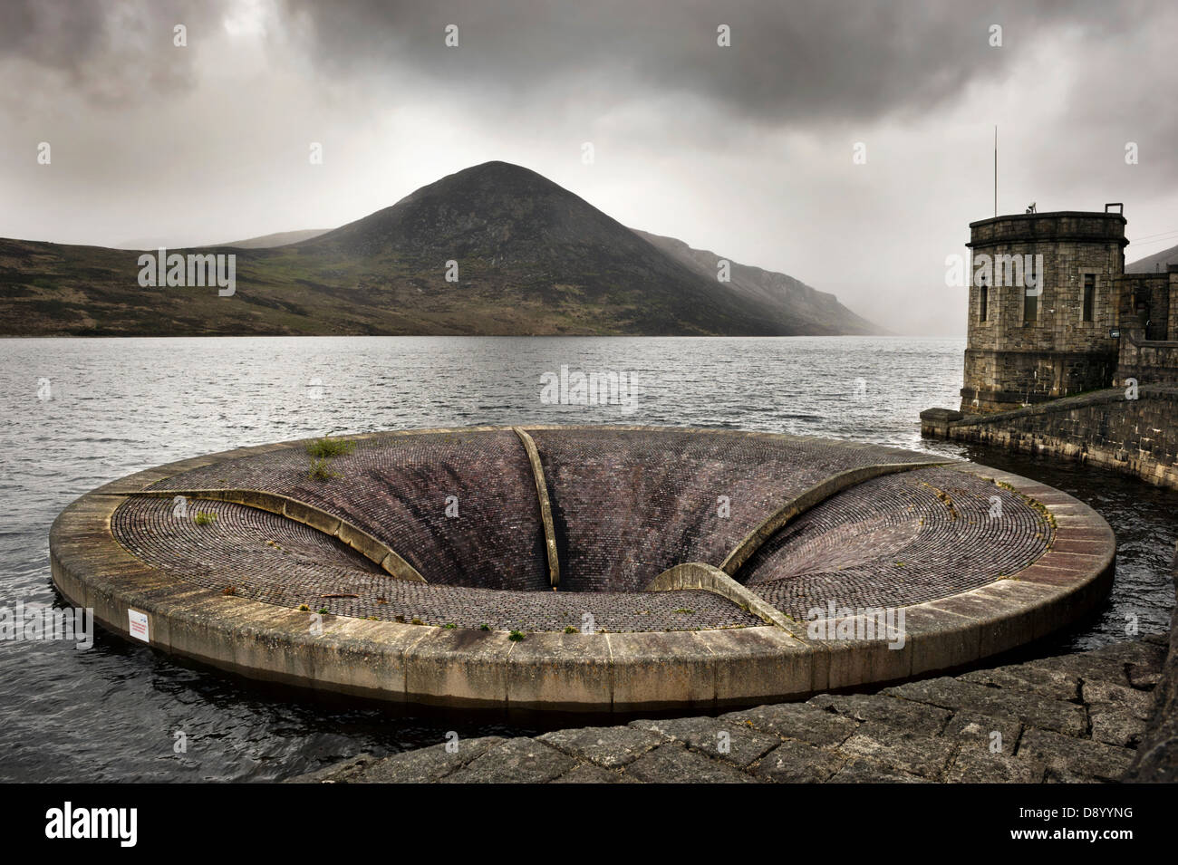Silent Valley Reservoir, Mourne Mountains, County Down, Northern Ireland, UK. Stock Photo