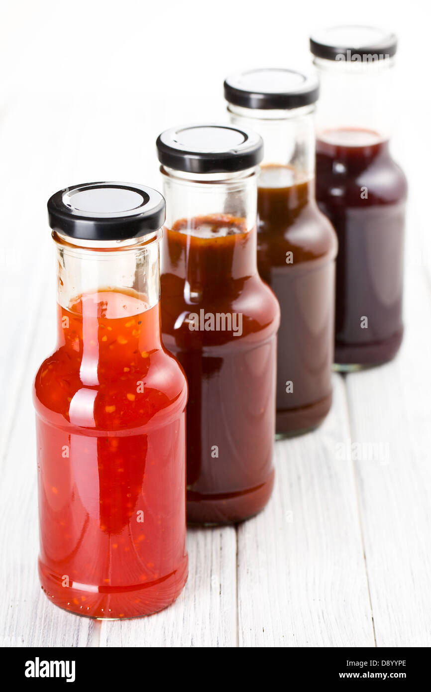 Barbeque sauce bottle hi-res stock photography and images - Alamy