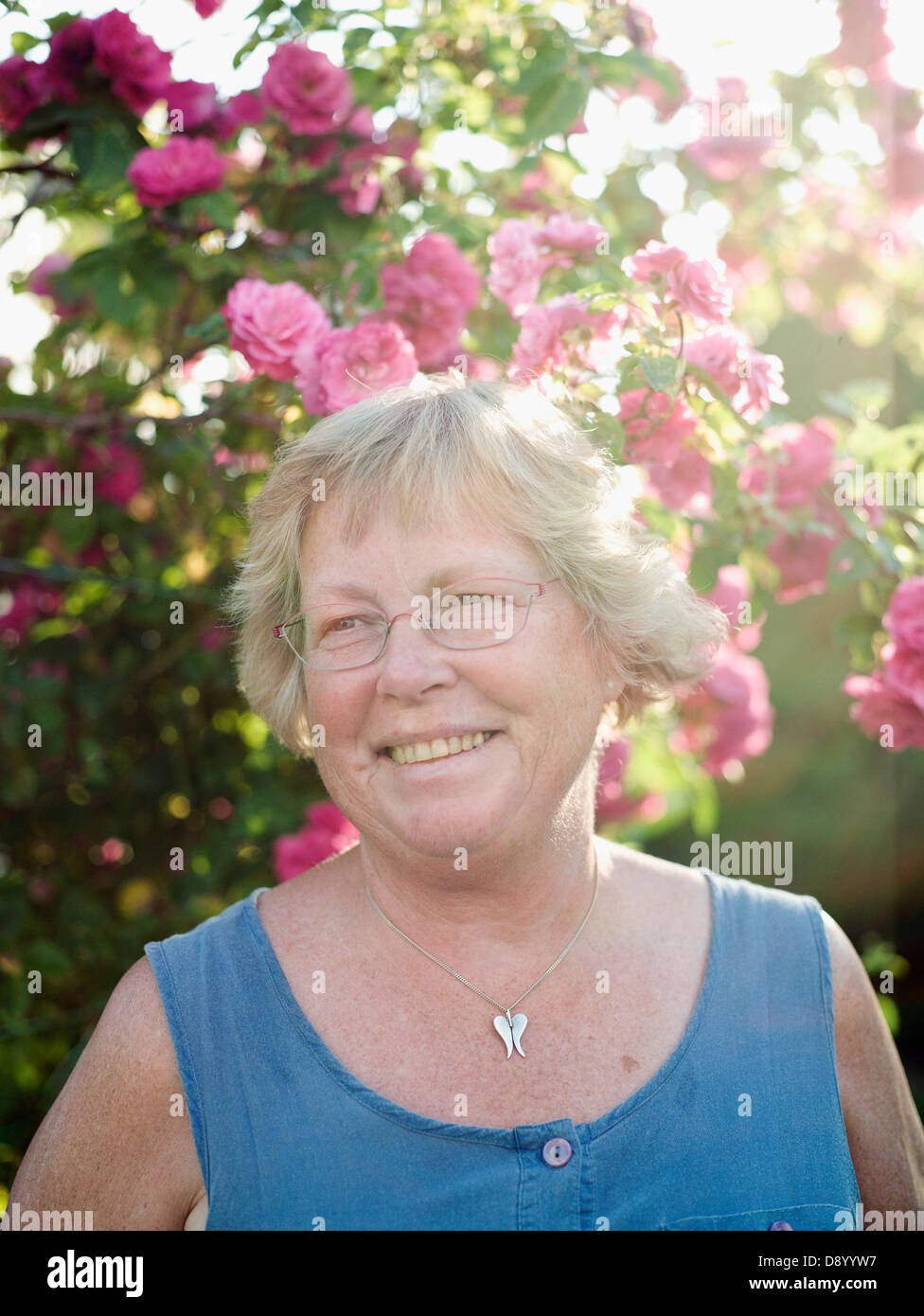 Portrait of a senior citizen. Stock Photo