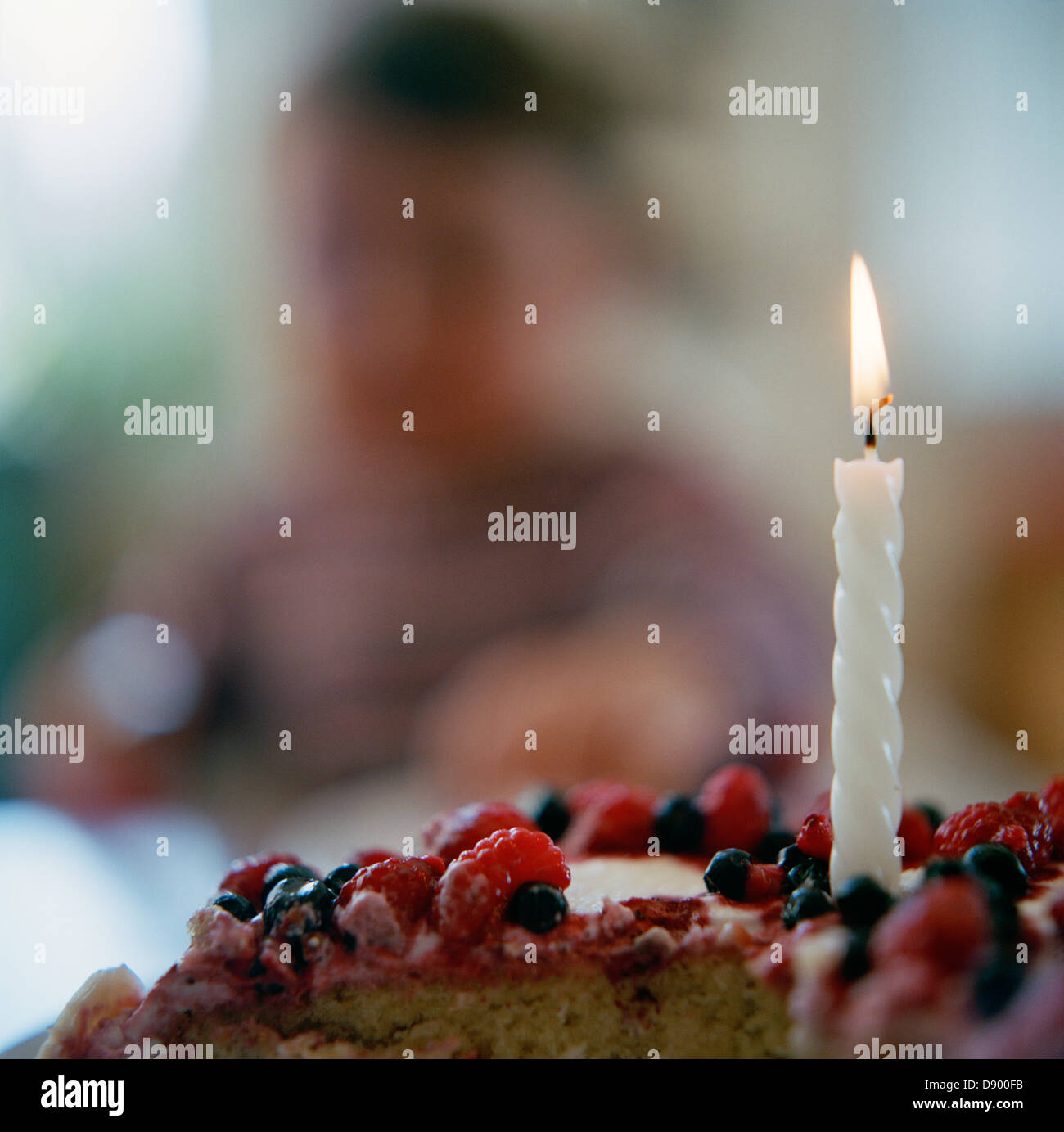 Birthday cake, Sweden Stock Photo Alamy