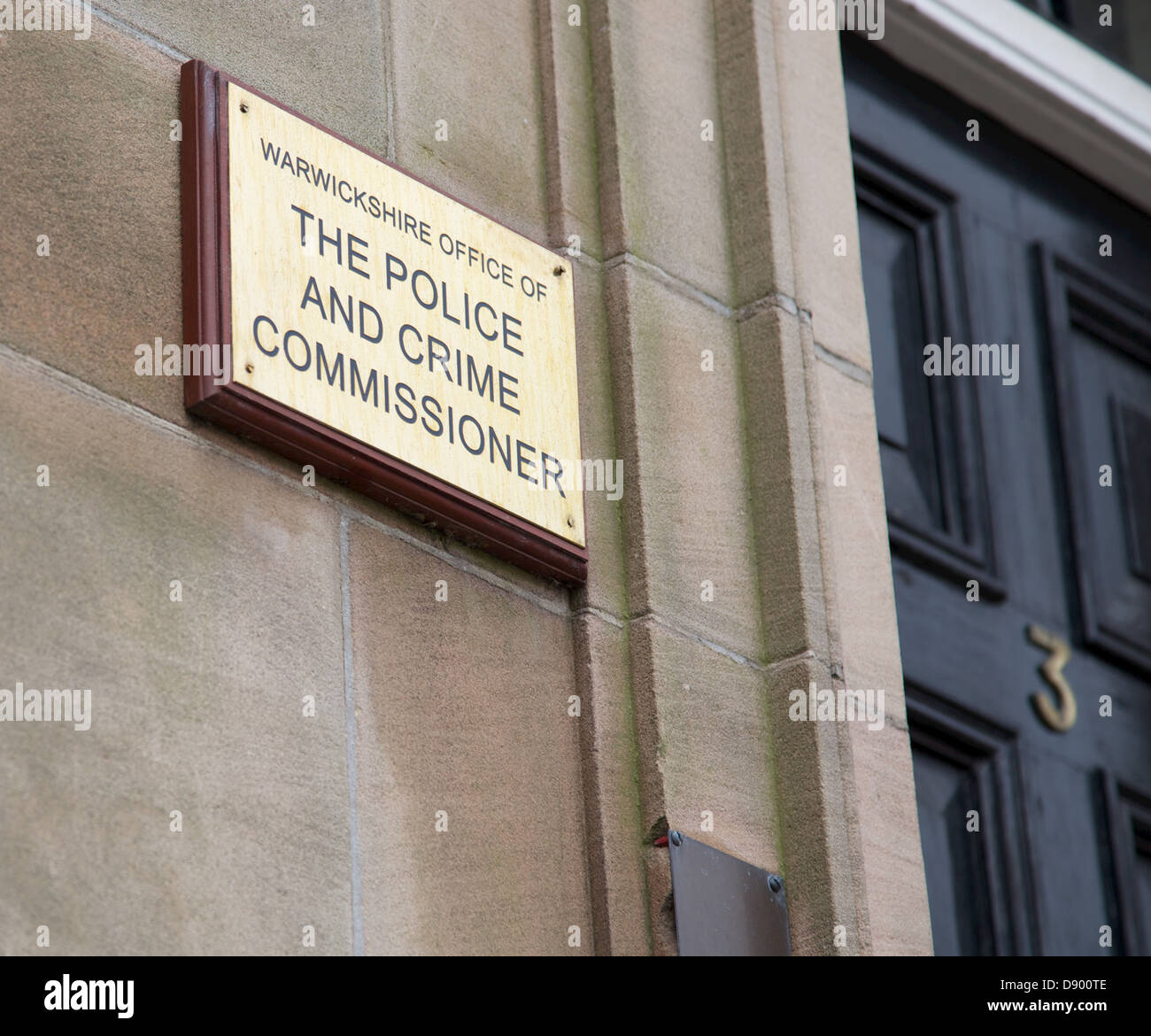 Warwickshire office of the Police and Crime Commissioner Stock Photo
