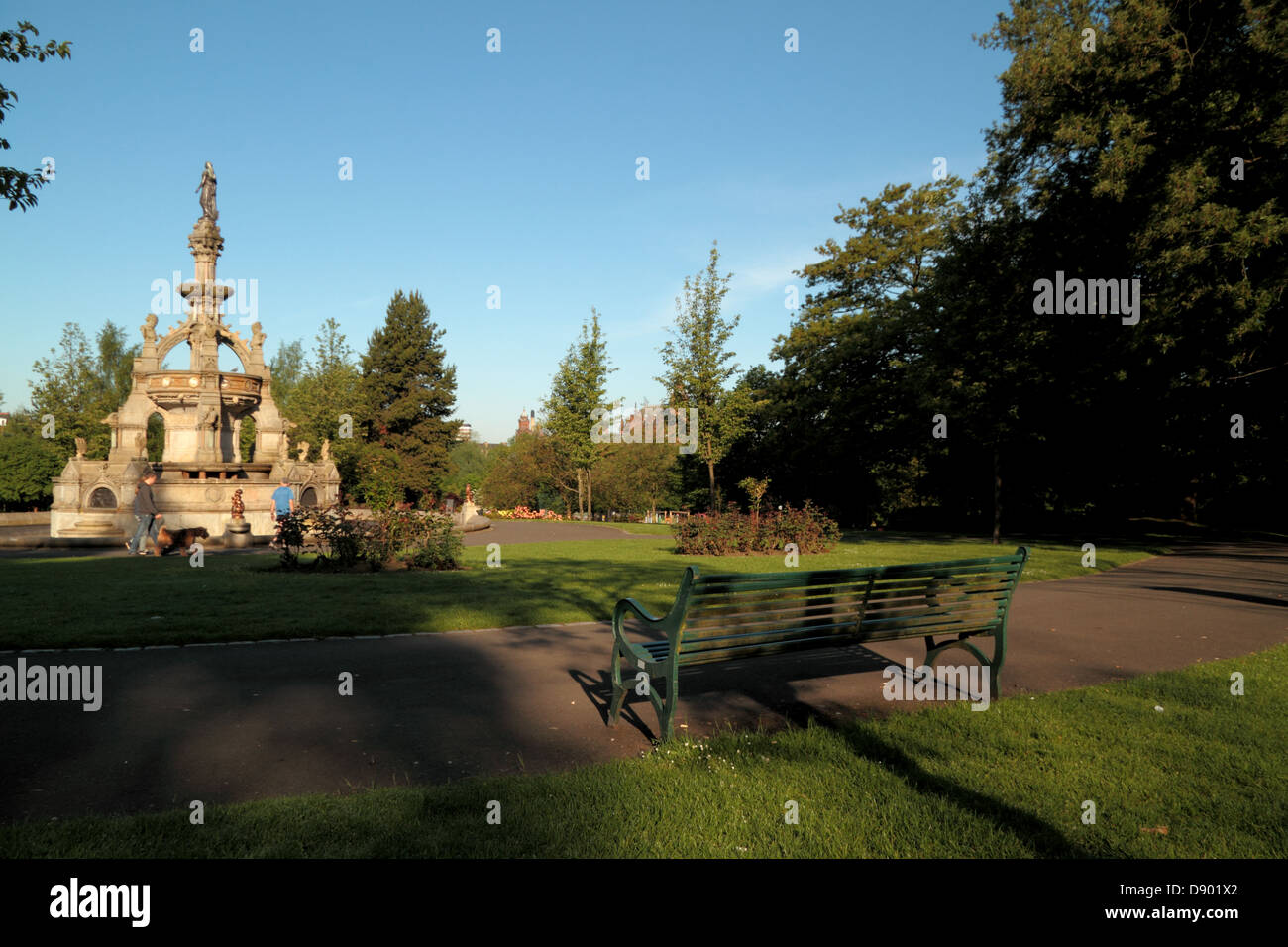 Kelvingrove Park, Glasgow, Scotland, UK Stock Photo