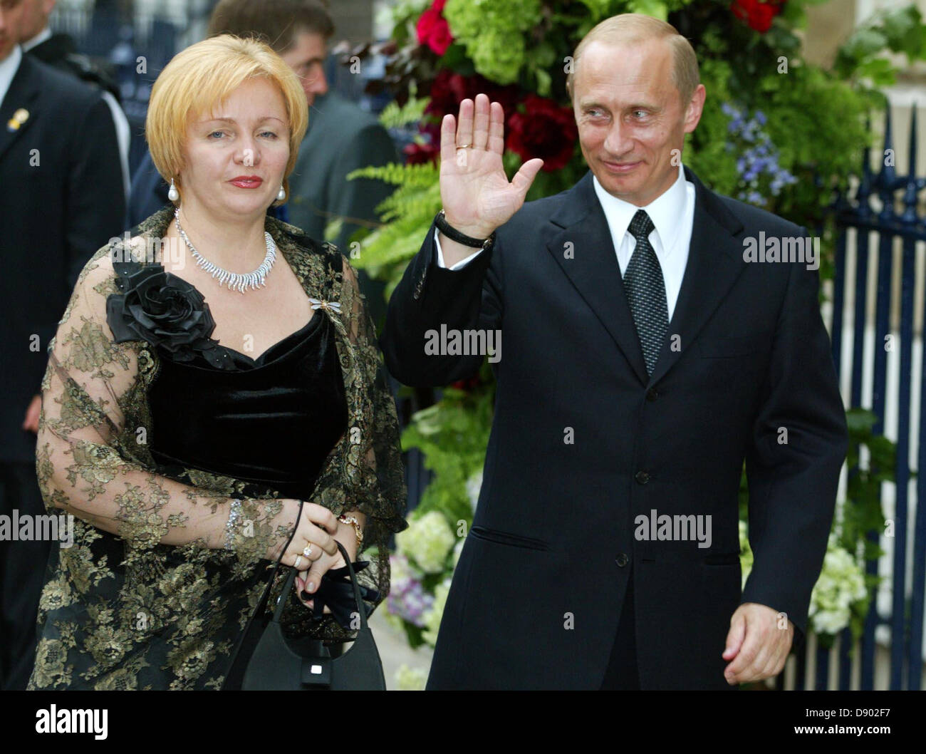Владимир Путин и Людмила Шкребнева 2000