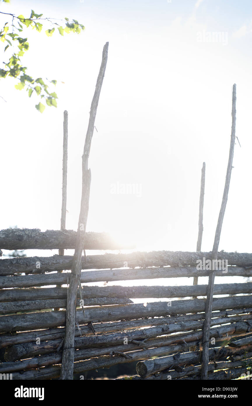 Old wooden fence Stock Photo - Alamy
