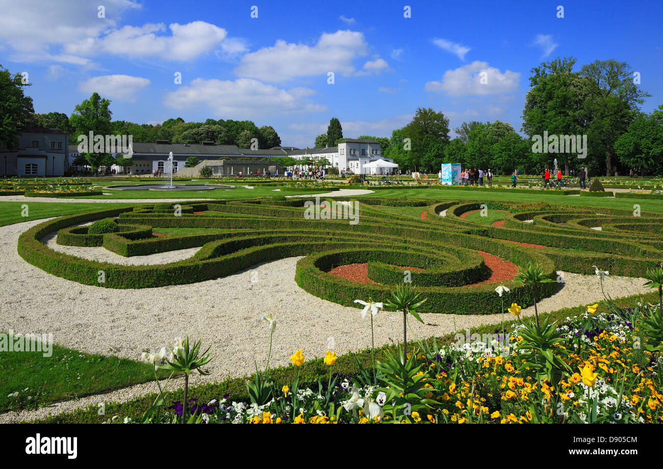 Barockgarten, Schloss und Auenpark der Landesgartenschau NRW 1994 am