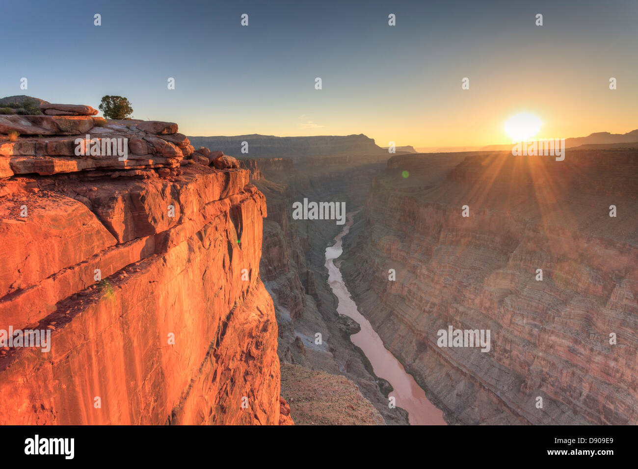 USA, Arizona, Grand Canyon National Park (North Rim), Toroweap (Tuweep) Overlook Stock Photo