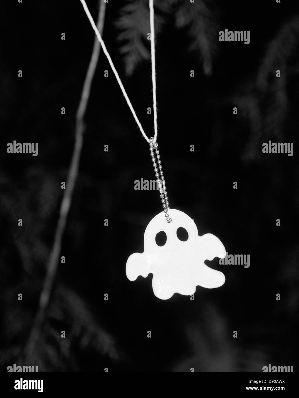 String with a tag Black and White Stock Photos & Images - Alamy