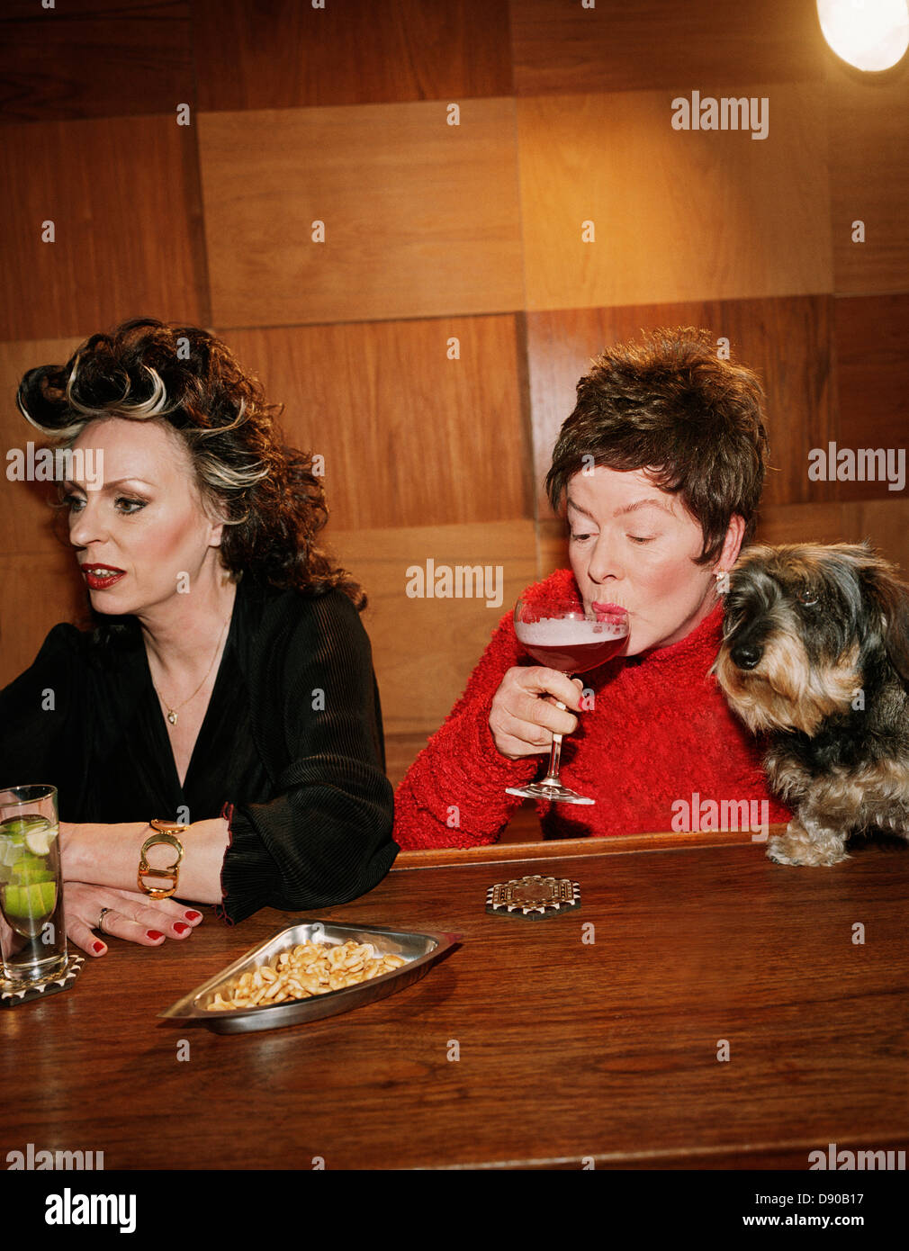Women with a dog hi-res stock photography and images - Alamy