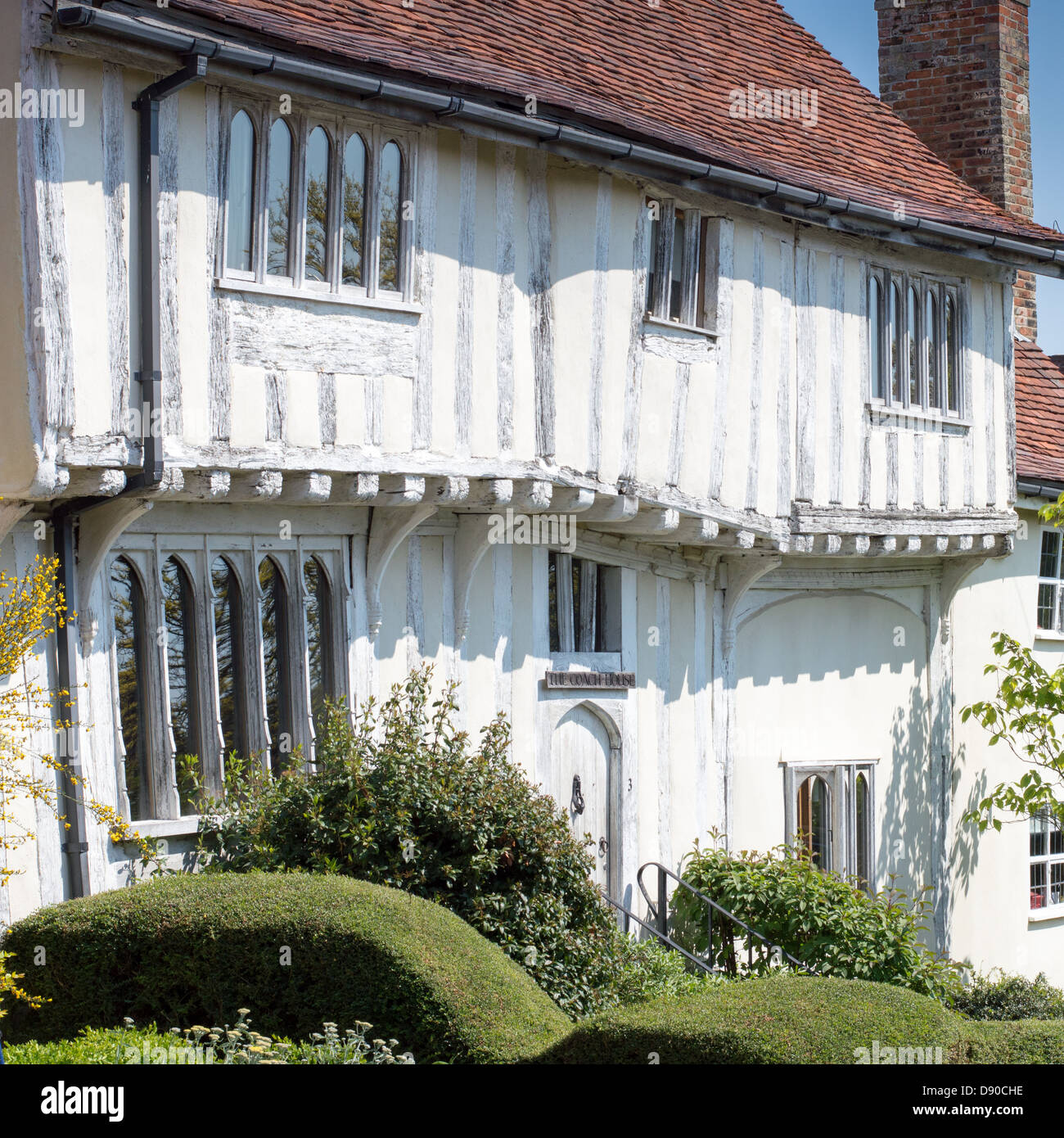 Painted timber framed building hi-res stock photography and images - Alamy