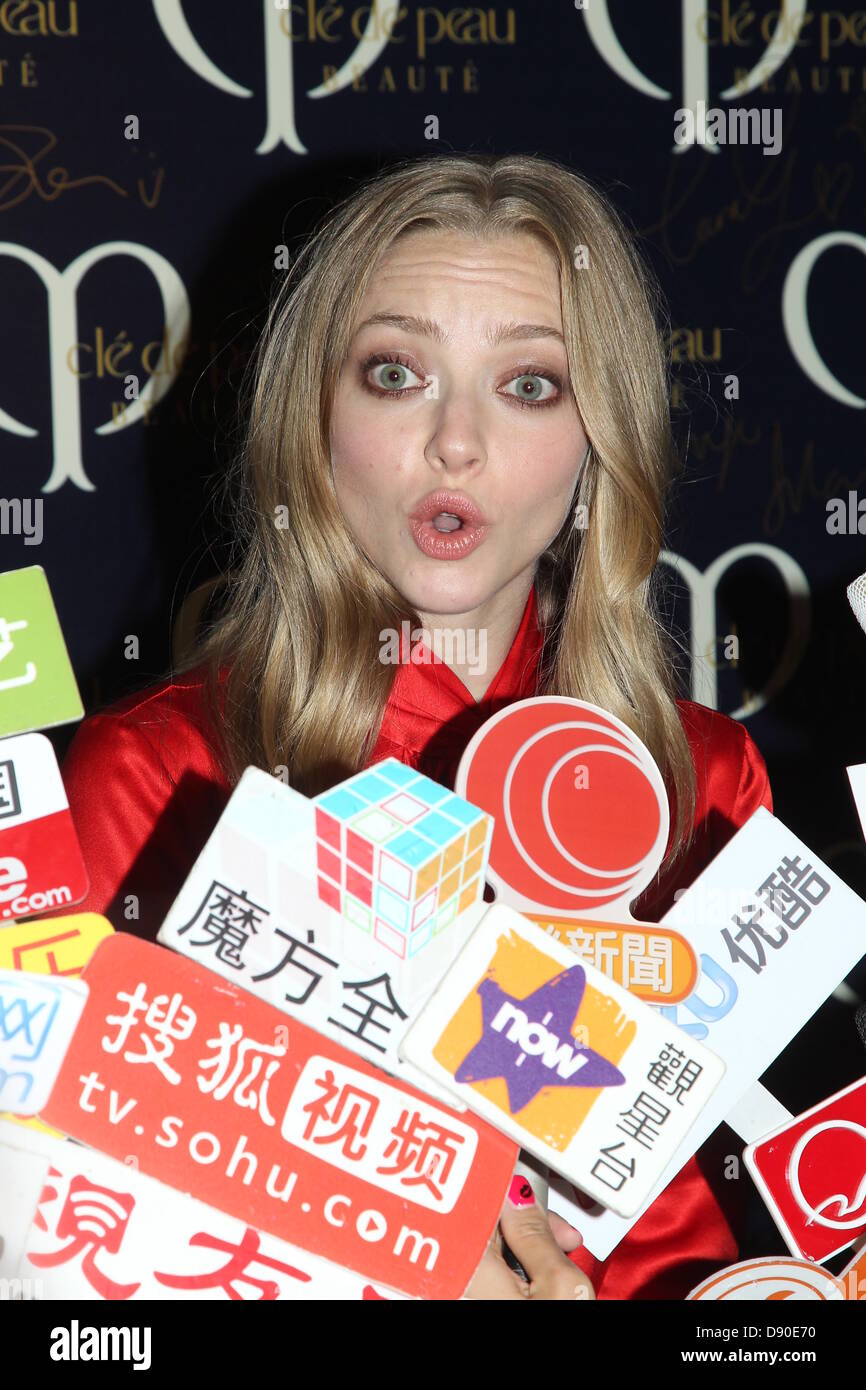 Amanda Seyfried attended Cle de Peau Beaute Banquet in Hong Kong, China