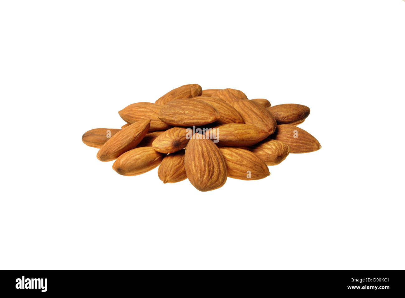 Almonds calories health benefits Stock Photo Alamy