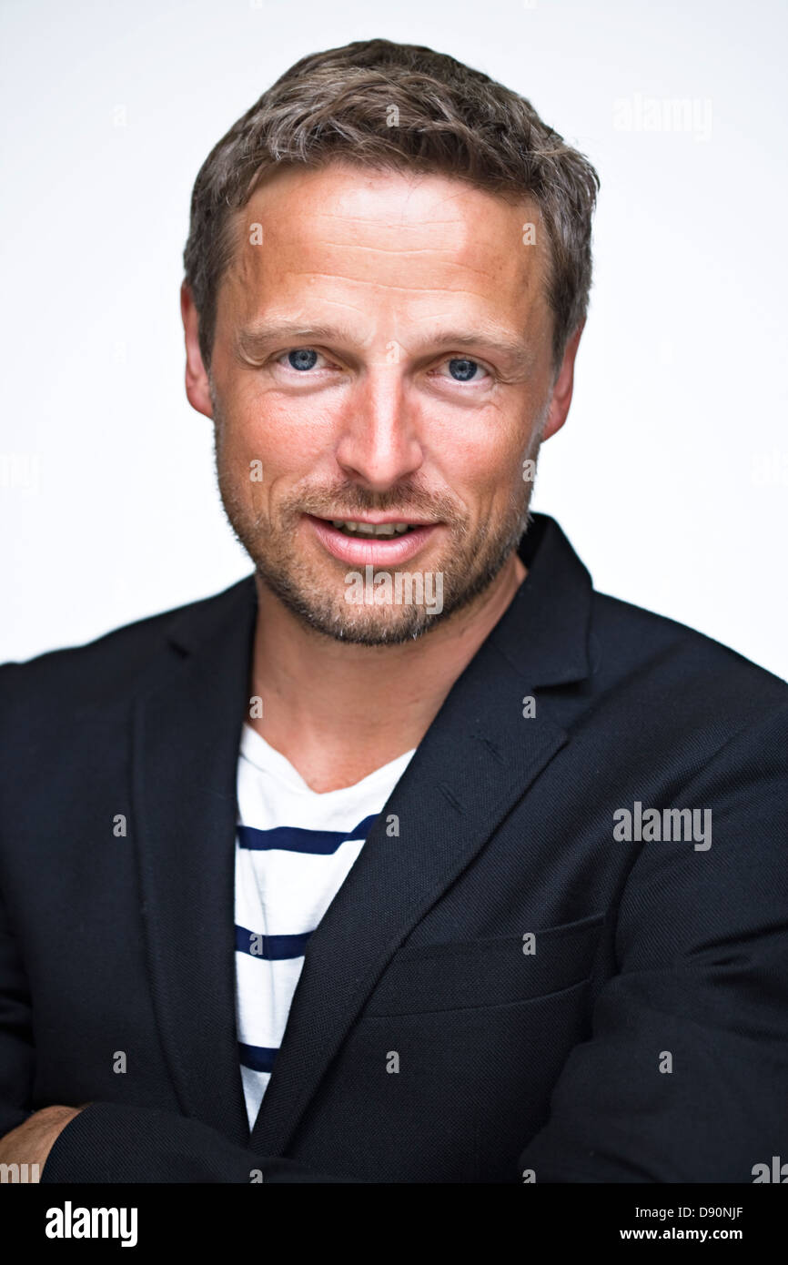 Studio portrait of businessman Stock Photo - Alamy