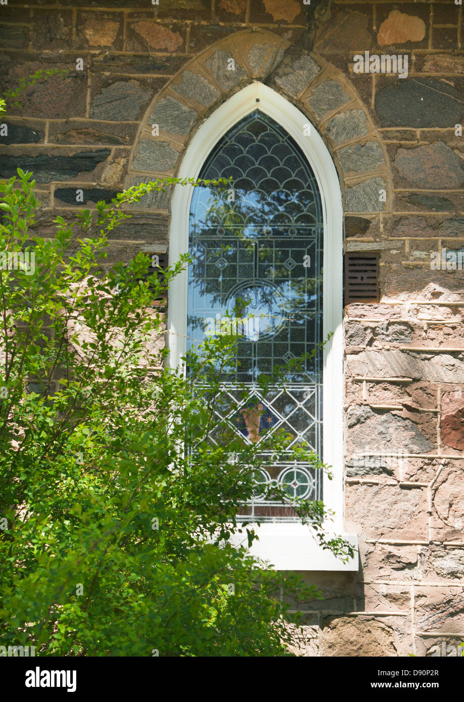 Old church window Stock Photo
