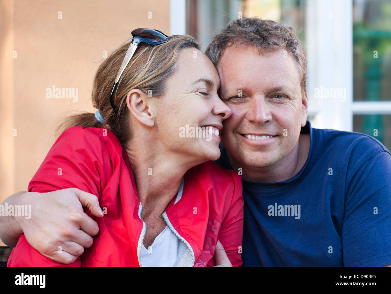 Portrait of mature couple Stock Photo - Alamy