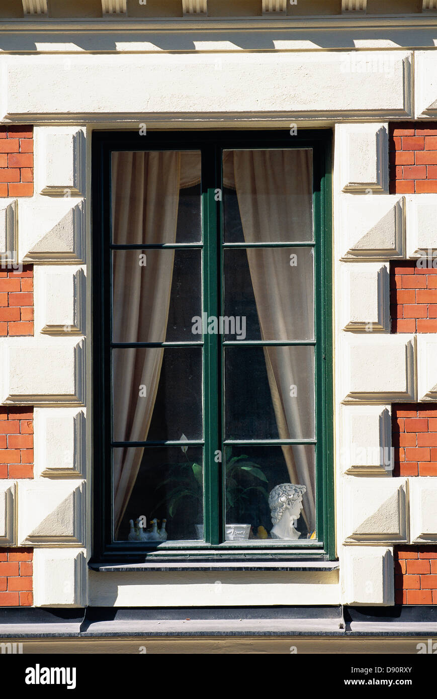 Close Window View Closed window, close-up Stock Photo - Alamy