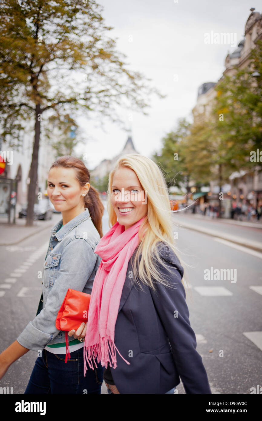 Sweden street women hi-res stock photography and images - Alamy