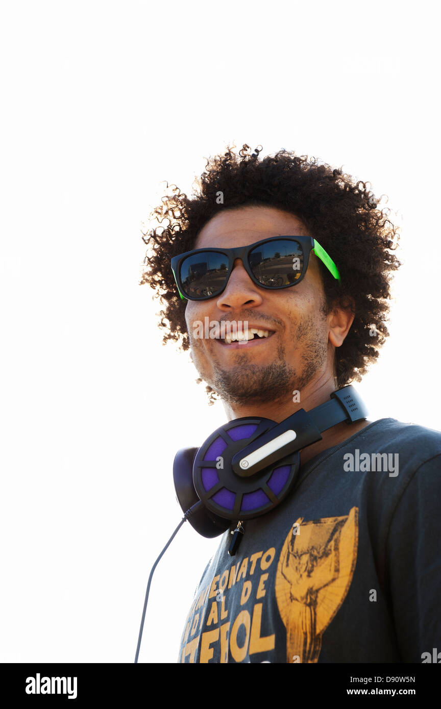 Afro hairstyle portrait hi-res stock photography and images - Alamy