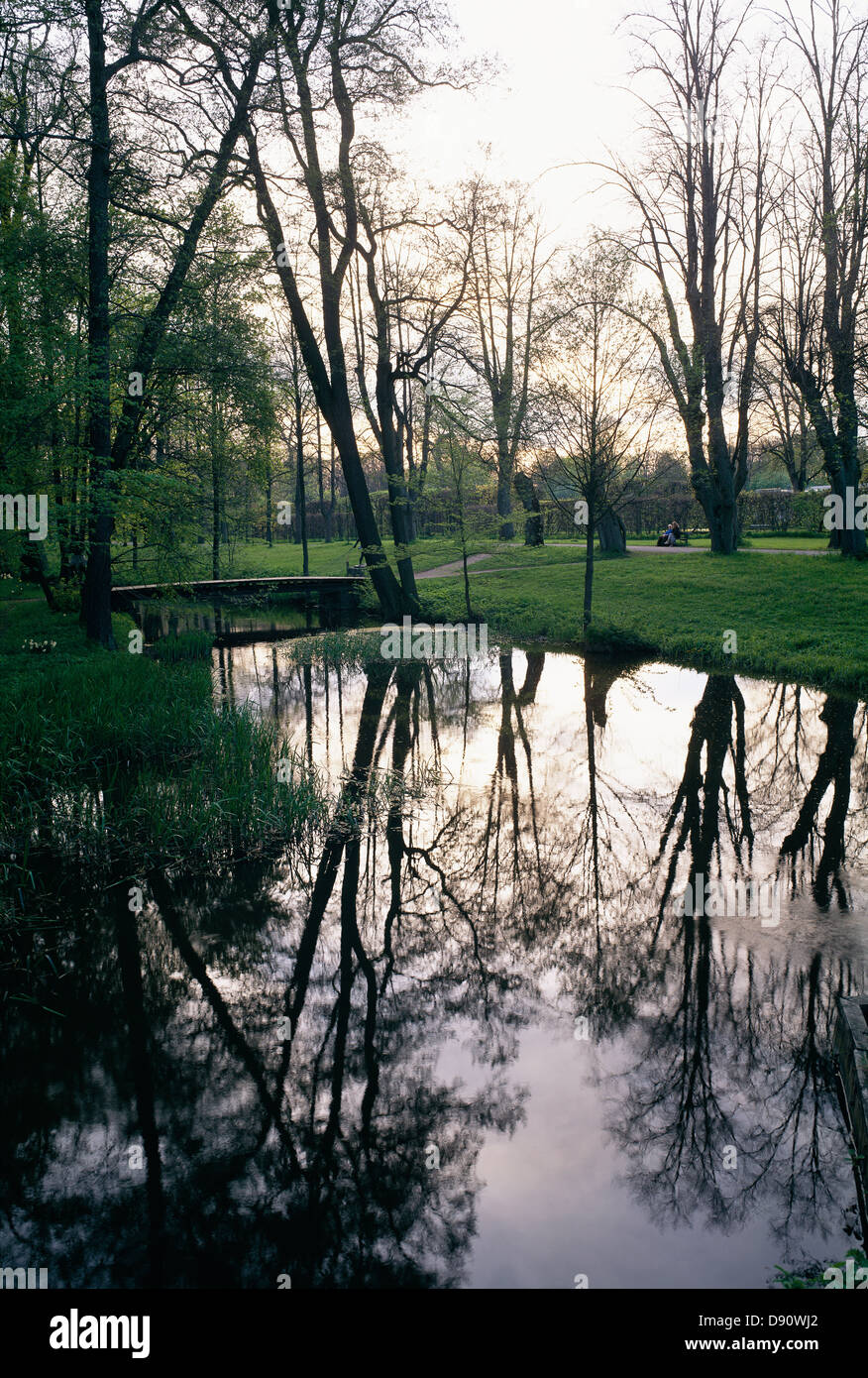 Reflection of trees in a lake hi-res stock photography and images - Alamy
