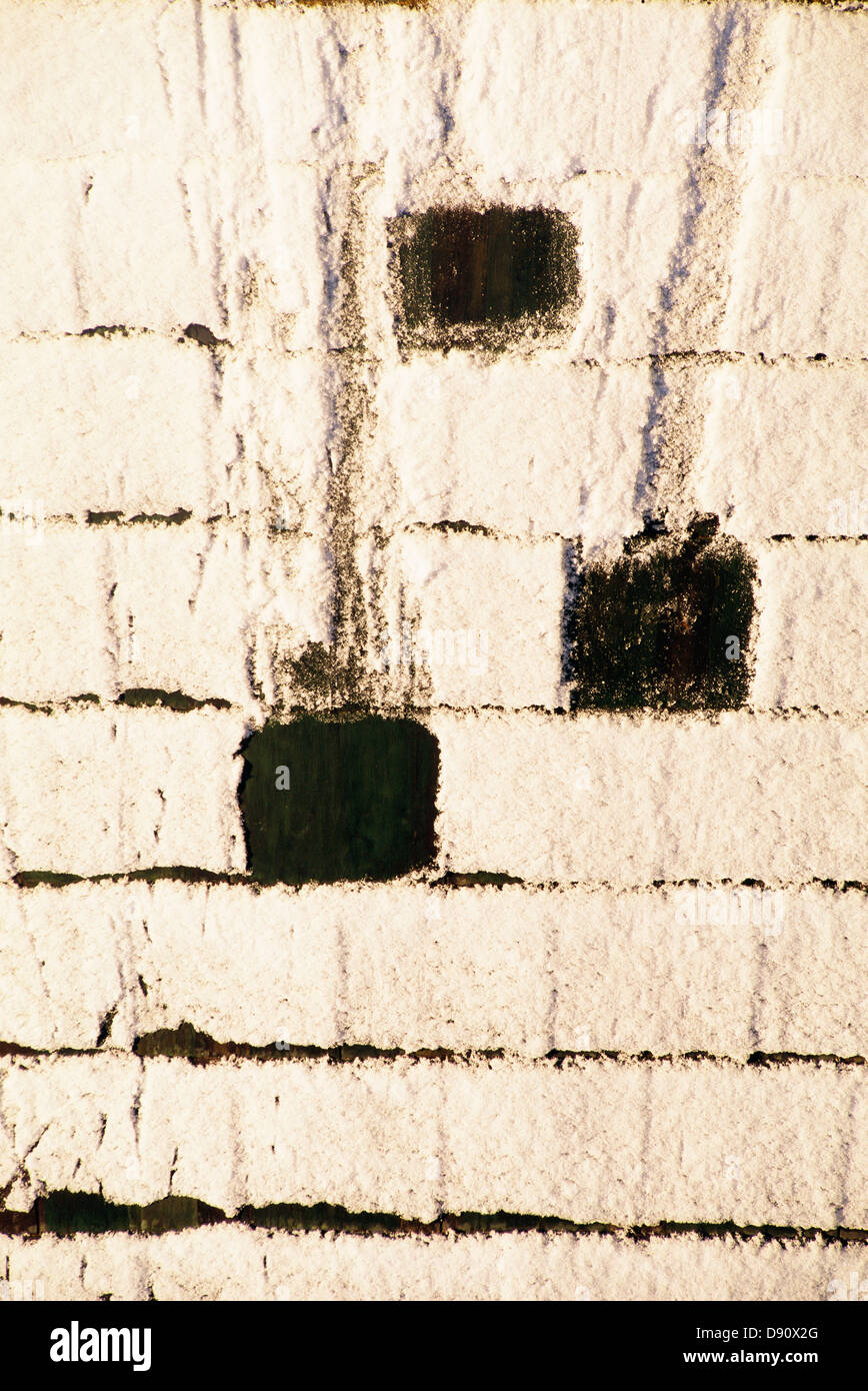 Black marks on wall, closeup Stock Photo Alamy