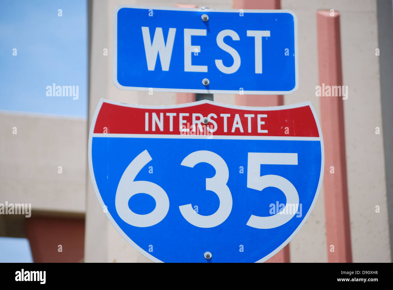 Interstate 635 Signs Stock Photo - Alamy