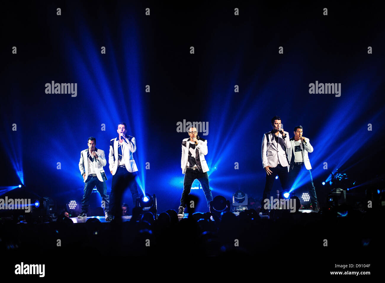 Toronto, Ontario, Canada. June 7, 2013. American boy band 'New Kids on the Block' (NKOTB) perfrom at Air Canada Centre in Toronto during their 'The Package Tour Credit:  ZUMA Press, Inc./Alamy Live News Stock Photo