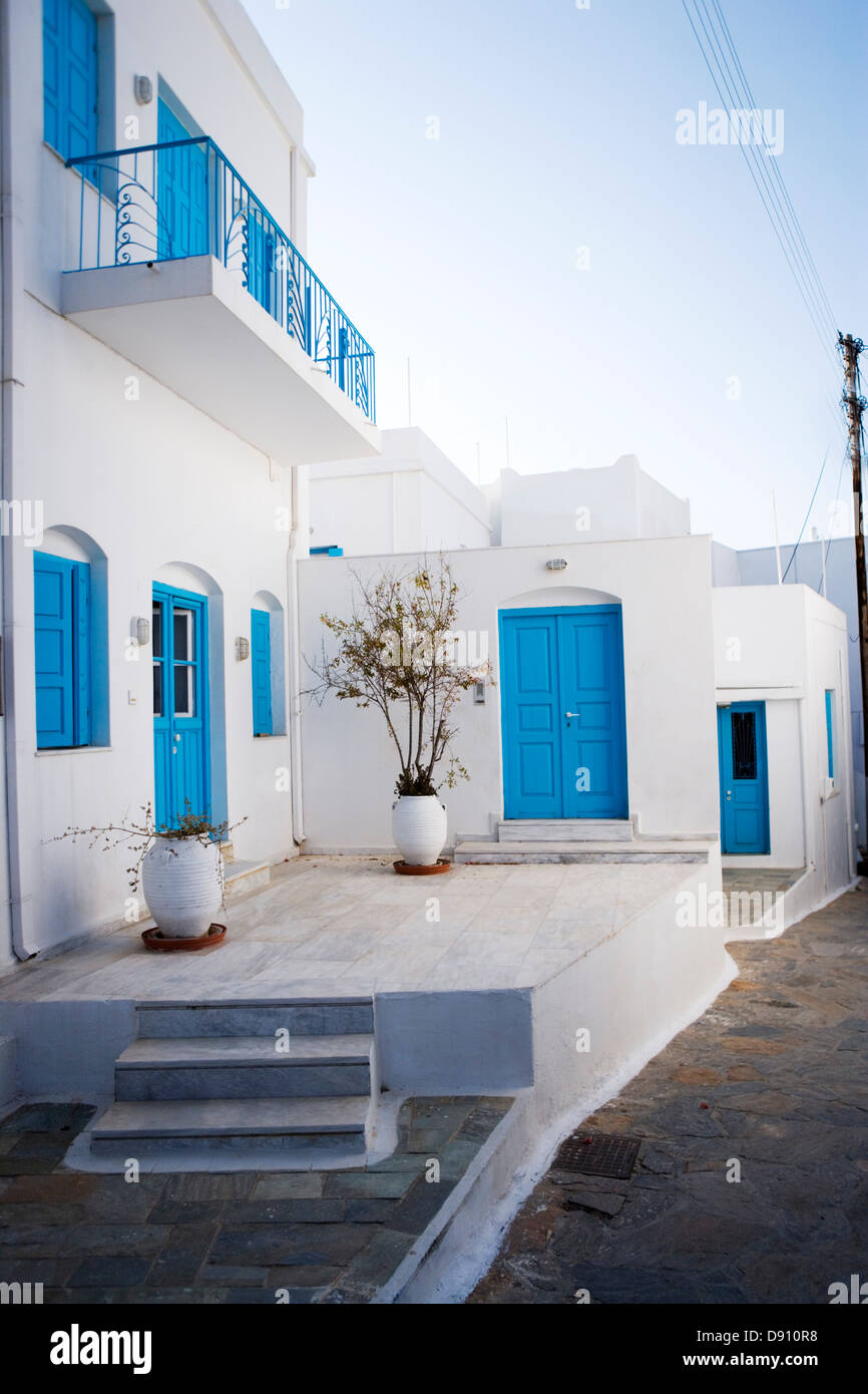 Houses in Greece Stock Photo Alamy