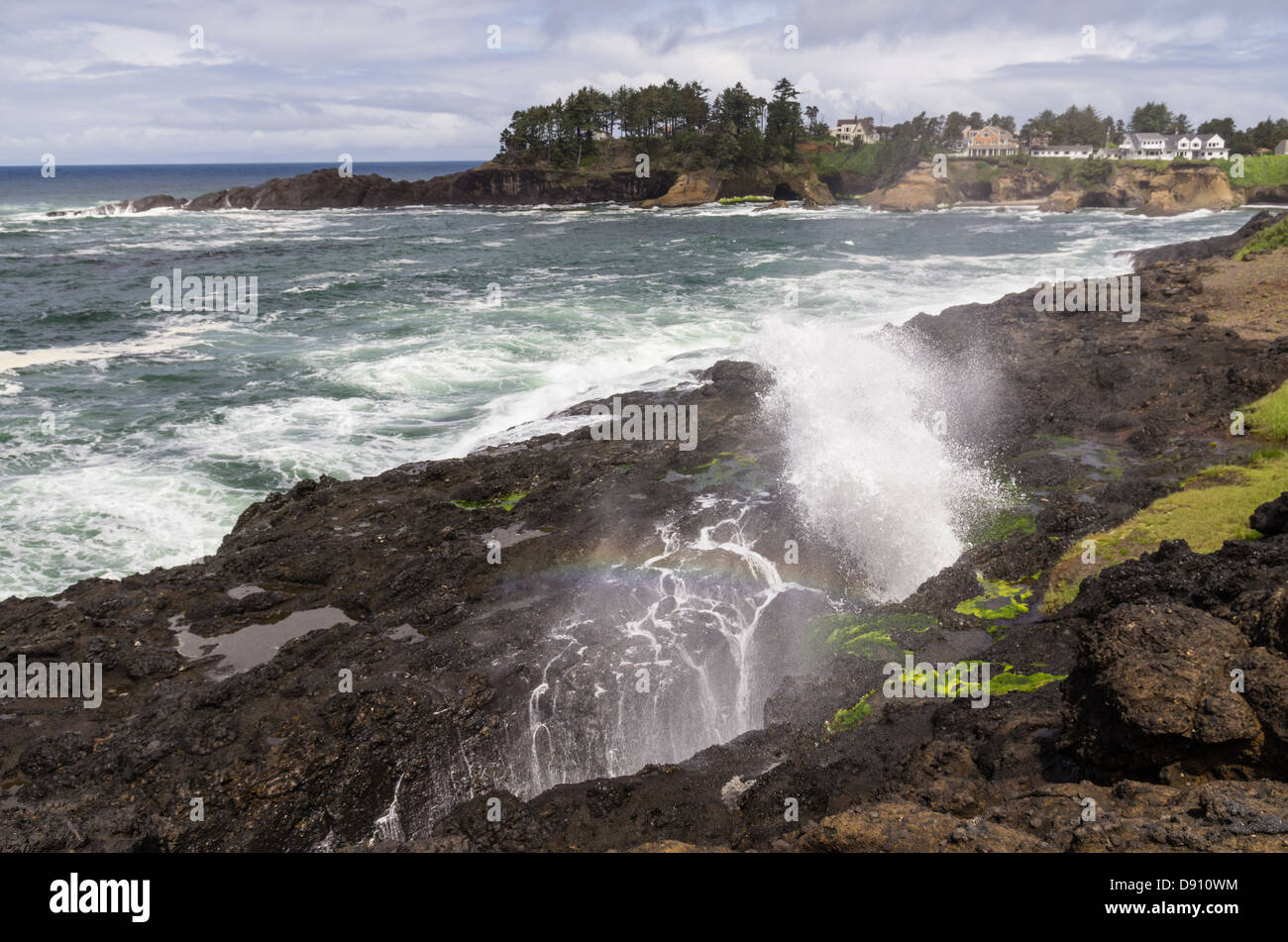Depoe bay hires stock photography and images Alamy