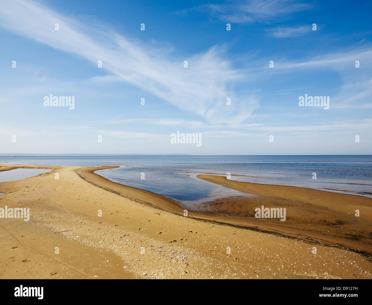 Beach angle view hi-res stock photography and images - Alamy