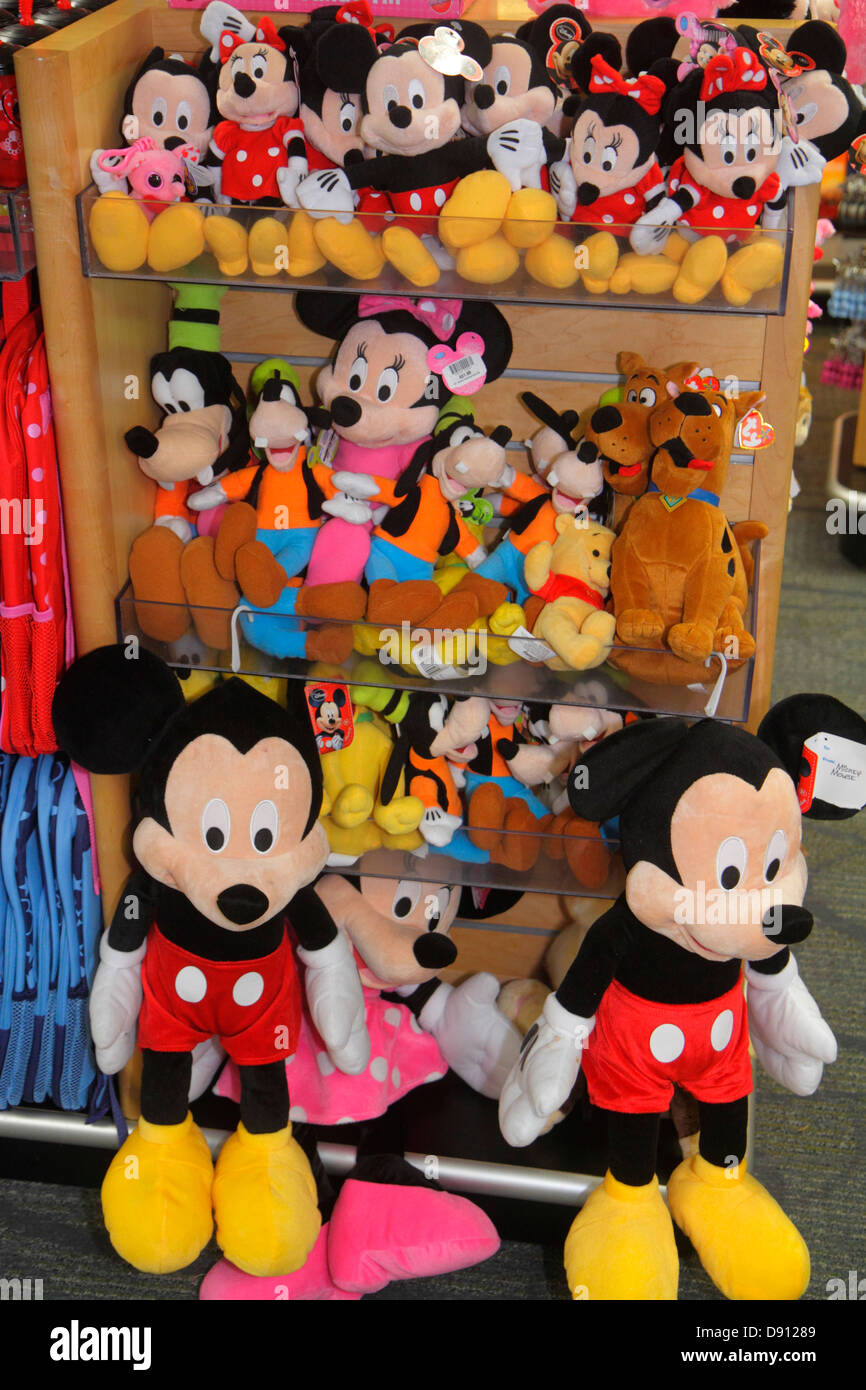 childrens toys mickey minnie mouse disney characters petaling street market  chinatown kuala lumpur malaysia Stock Photo - Alamy