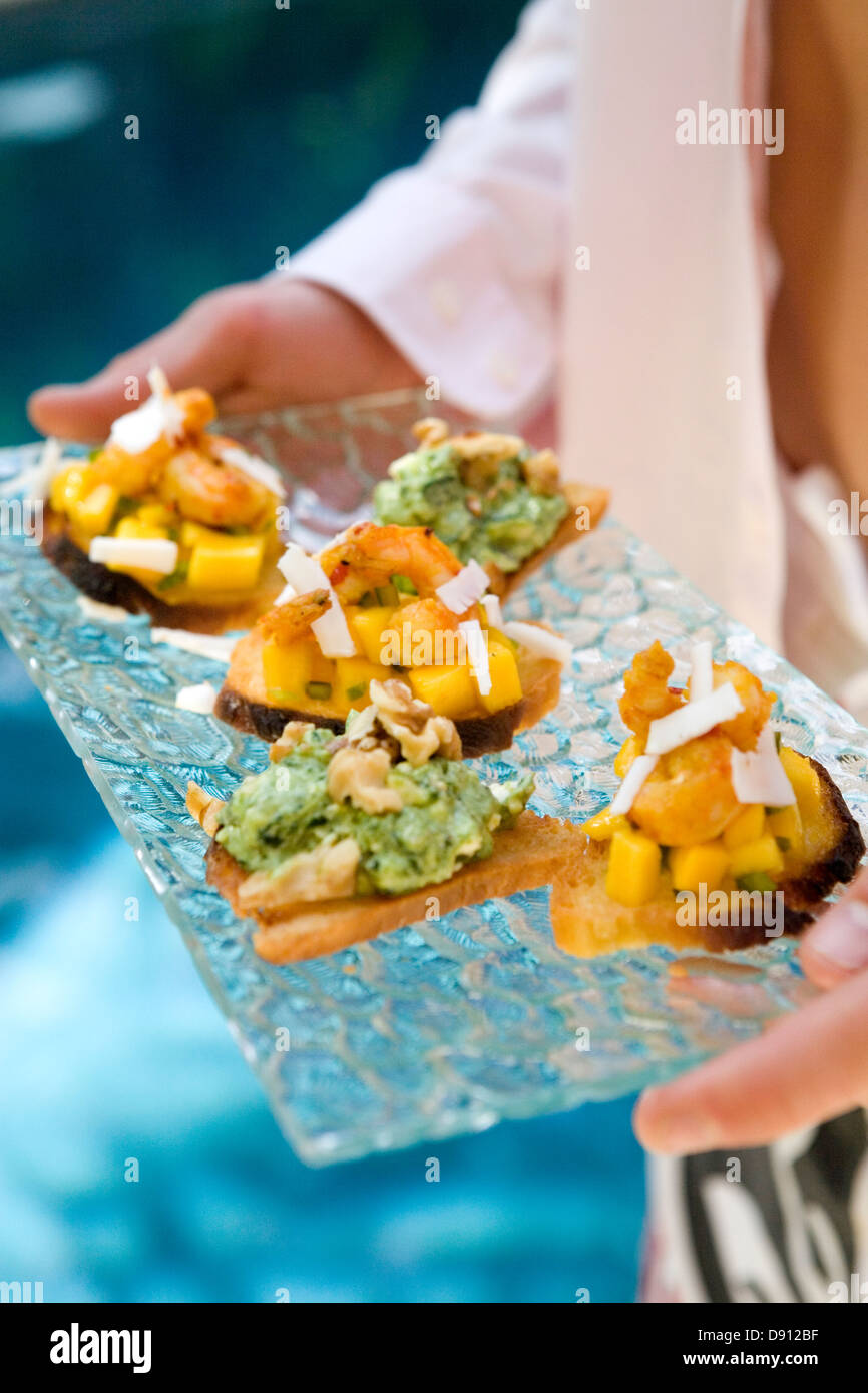 Appetizers, Costa Rica Stock Photo Alamy