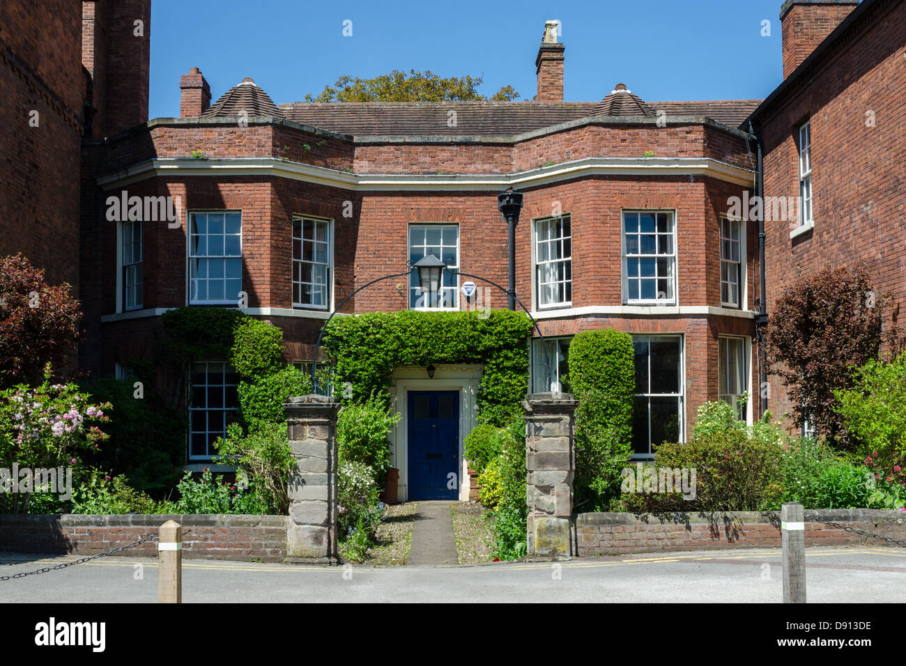 One of the buildings making up Lichfield Cathedral School Stock Photo