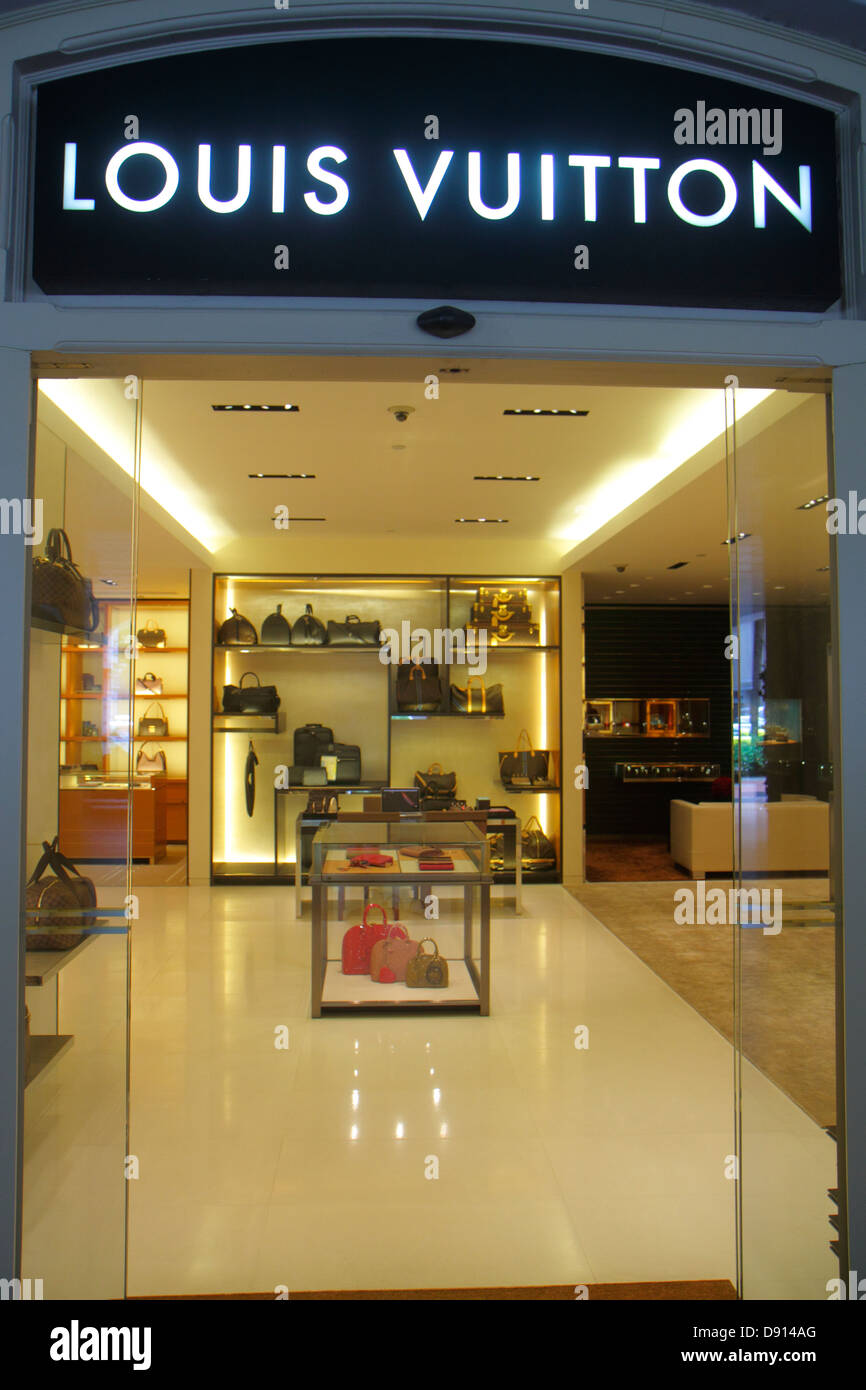 Louis vuitton store interior hi-res stock photography and images