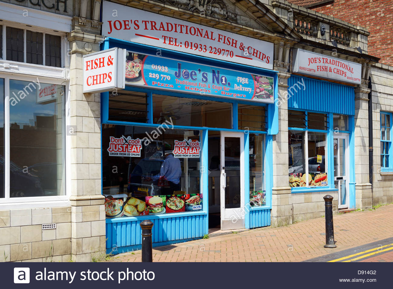 Fish And Chips Store Take Away High Resolution Stock Photography and