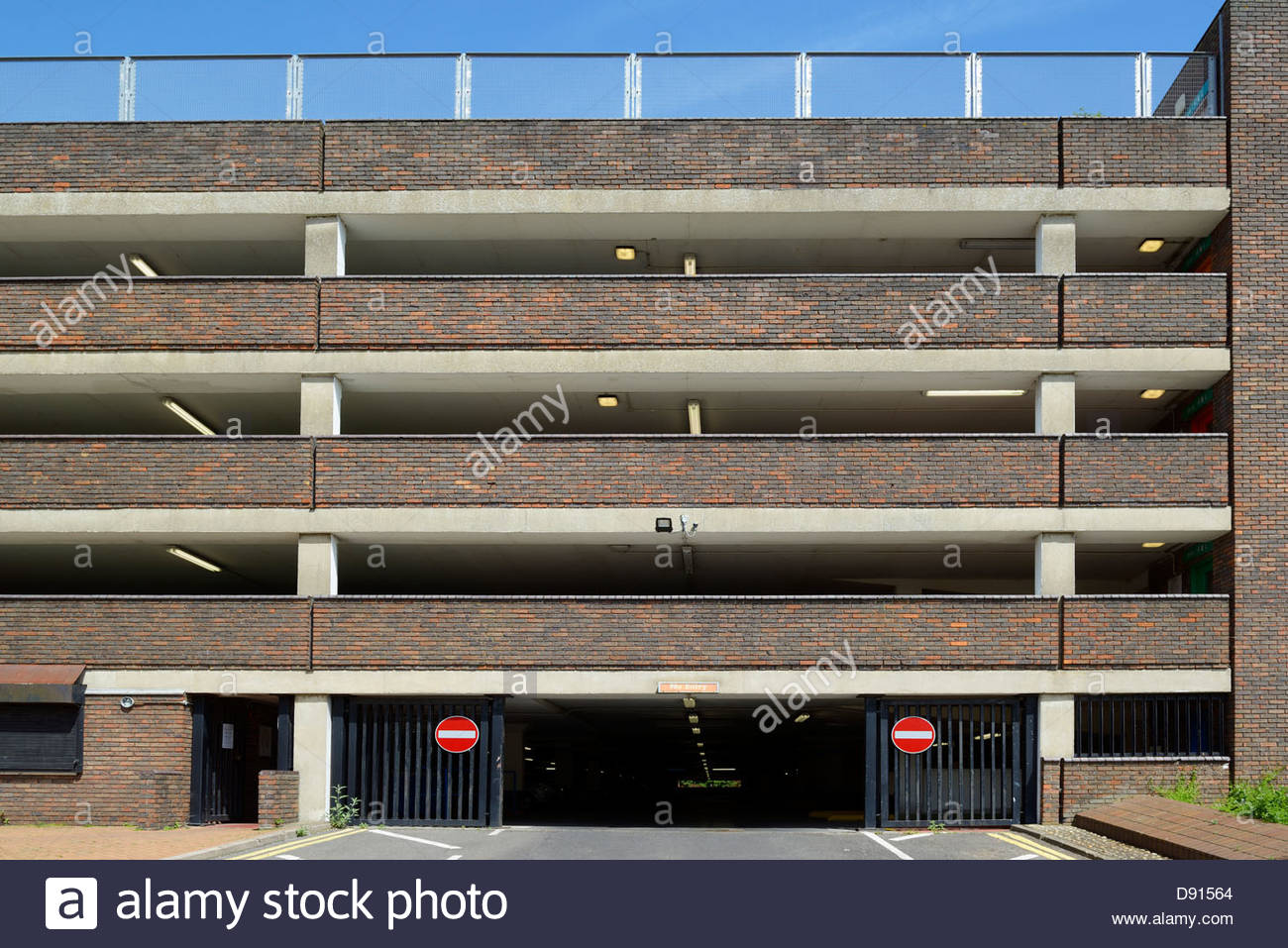 Multi Level Parking Garage Stock Photos & Multi Level Parking Garage