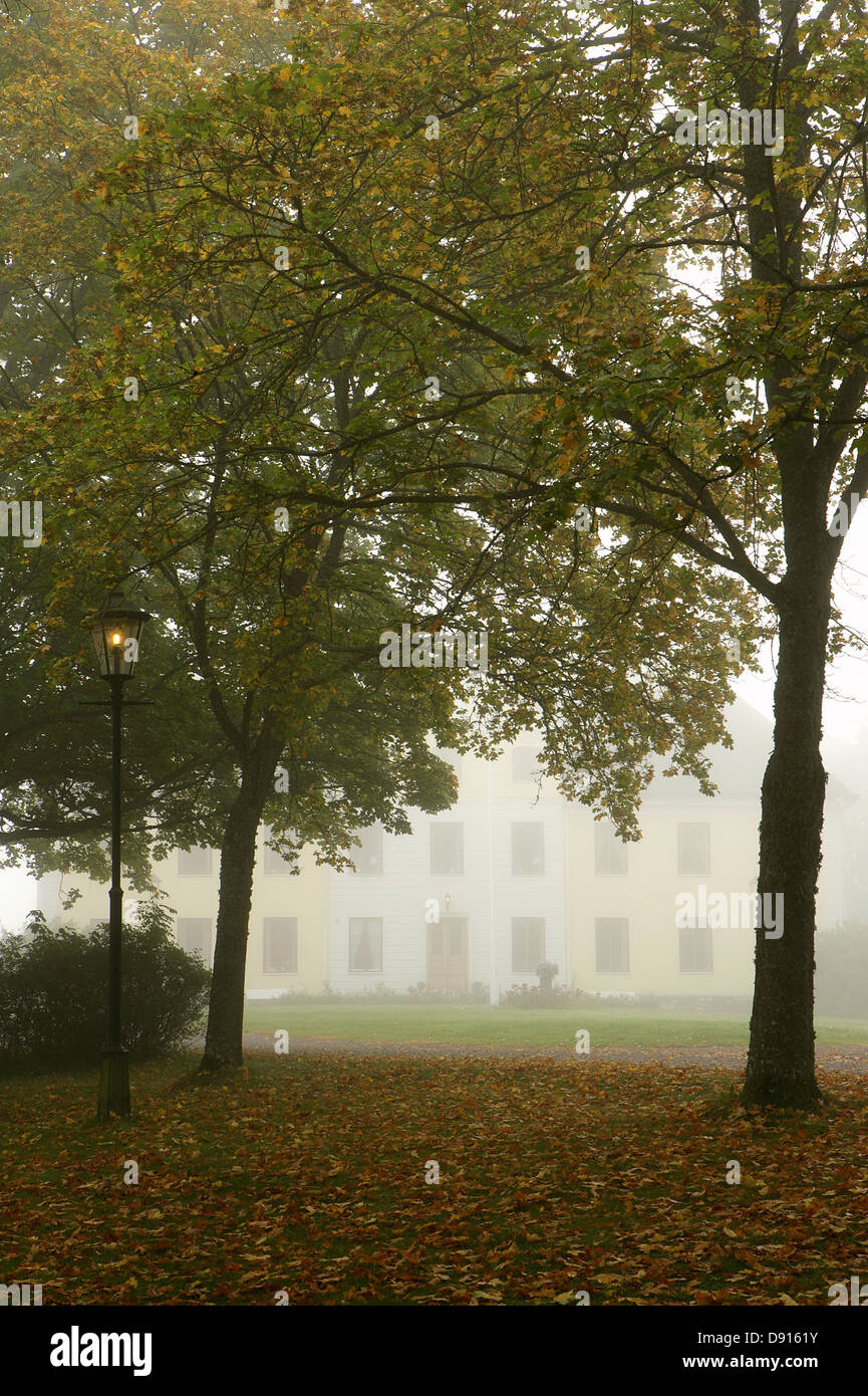 A manorial estate, Vastervik, Sweden Stock Photo Alamy