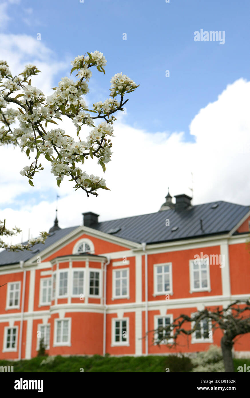A manorial estate, Vastervik, Sweden Stock Photo Alamy