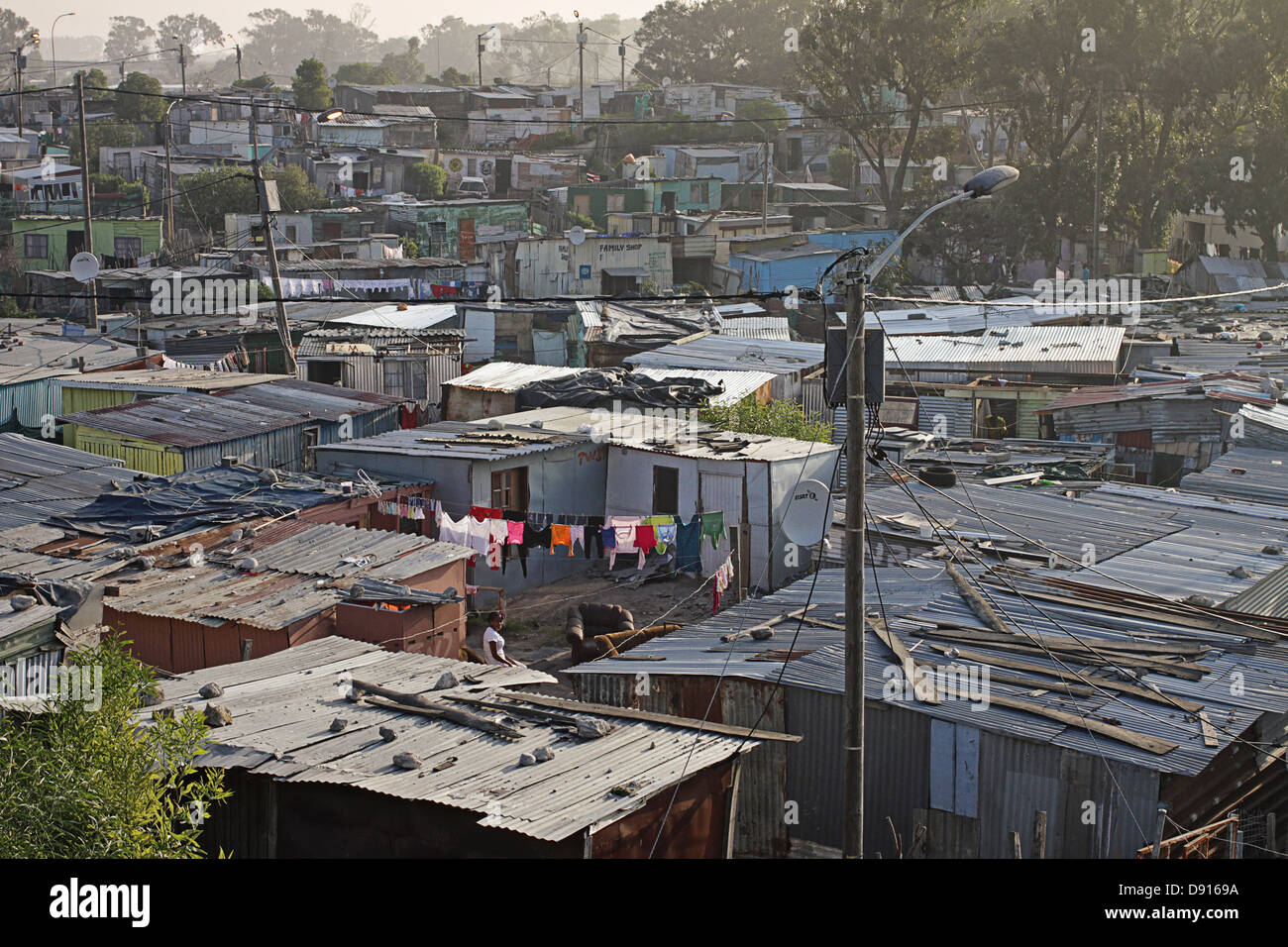 Photos of daily life in the township of Delft, South Africa Stock Photo 57189926 Alamy