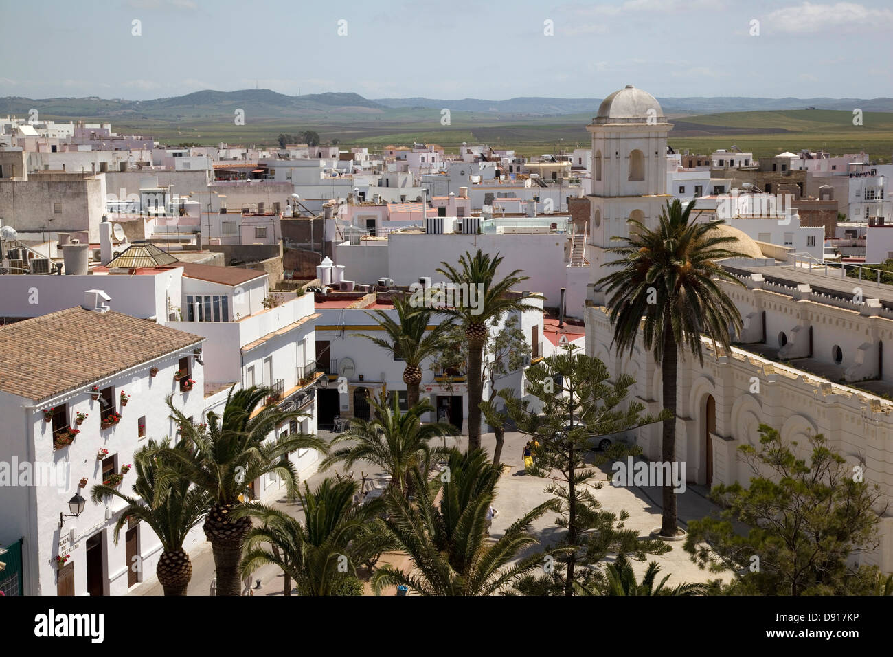 Square in Conil De La Frontera, White Town in Costa De La Luz, Cadiz  Province, Editorial Photo - Image of town, outdoors: 177854501