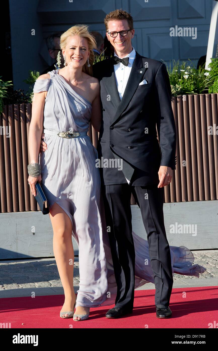 Stockholm, Sweden, 7th June 2013. Prince Manuel von Bayern, Princess