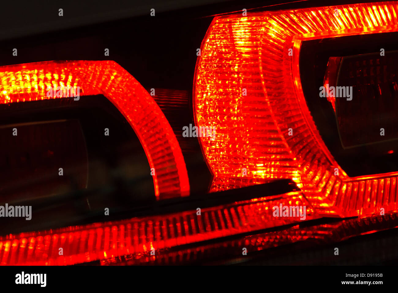 Detail of Audi R8 GT Spyder rear lights Stock Photo - Alamy