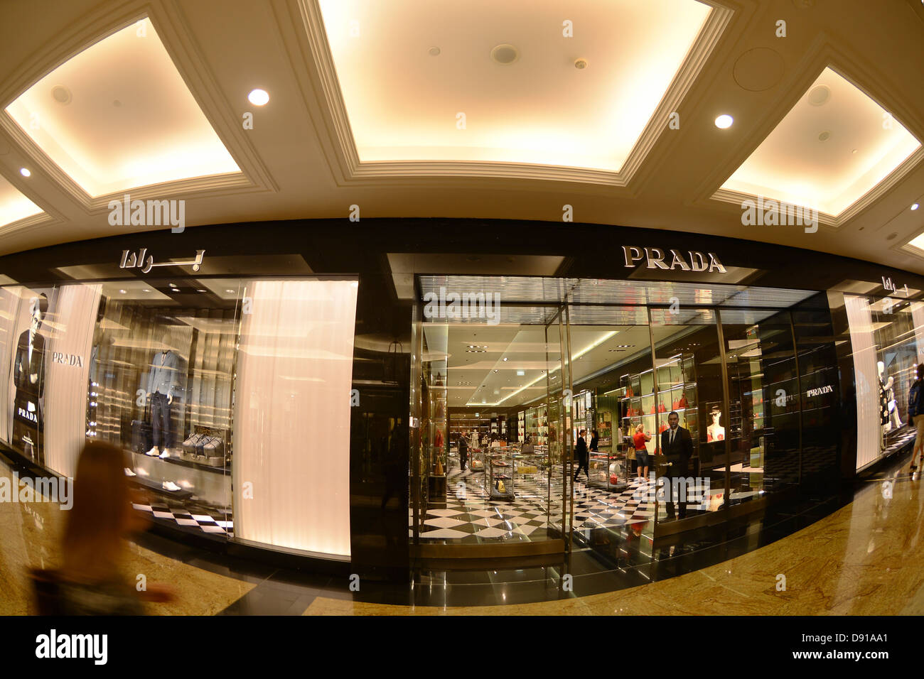 Prada shop, Mall of the Emirates, Dubai 