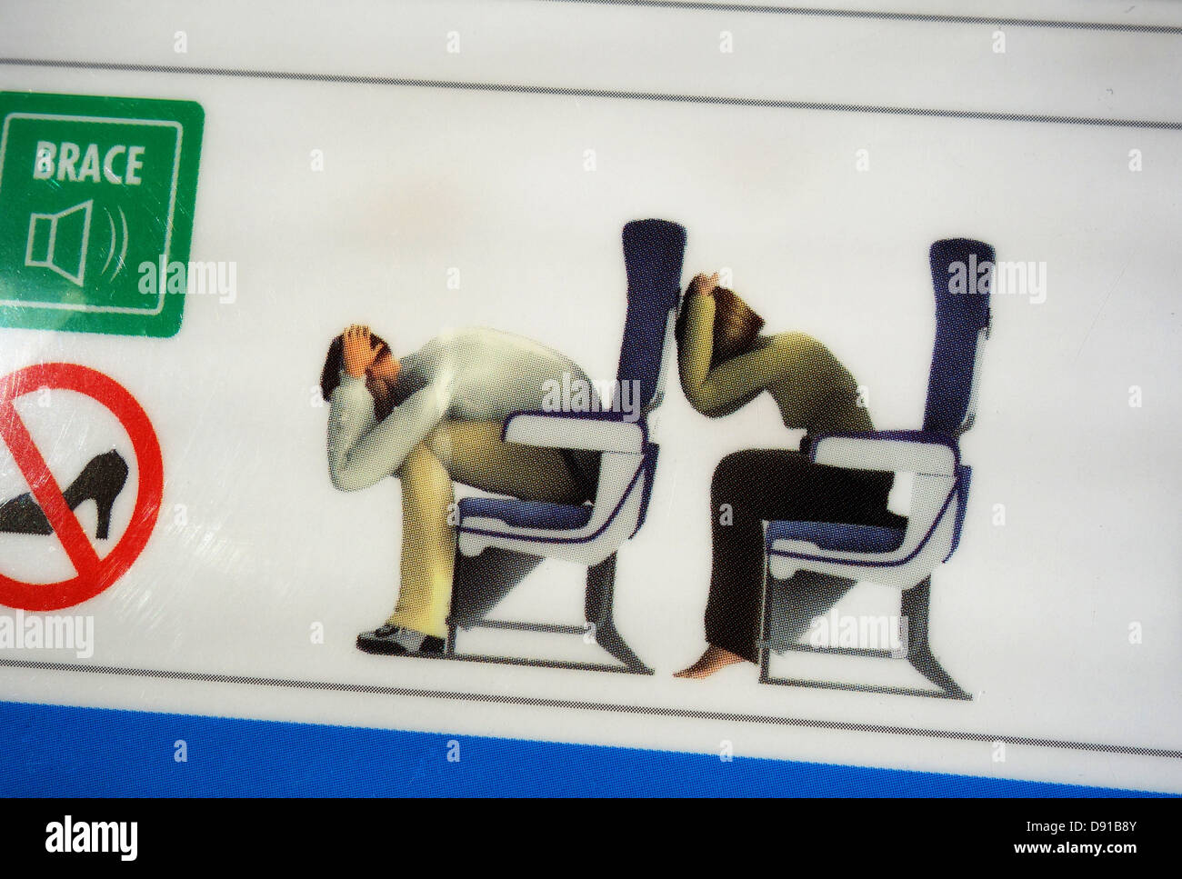 Brace Position High Resolution Stock Photography and Images Alamy