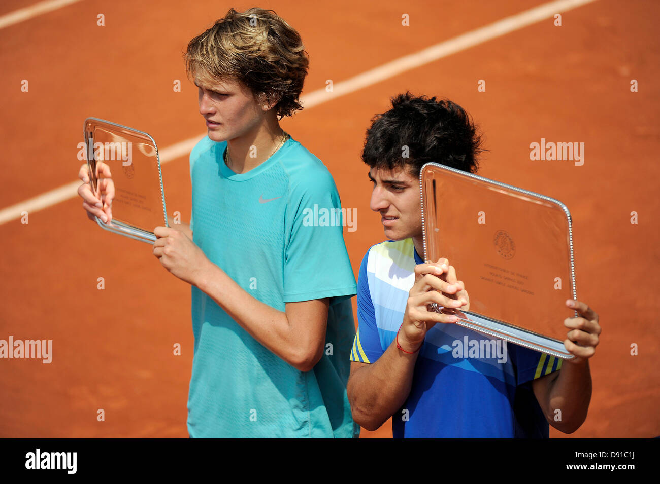 Alexander Zverev Action Images High Resolution Stock Photography And Images Alamy